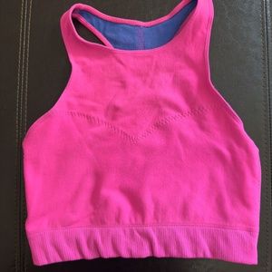 Womens Pink Fabletics Sports Bra (USED)